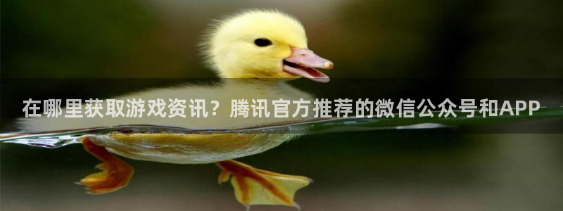 杜邦娱乐官方登录网址：在哪里获取游戏资讯？腾讯官方推荐的微信